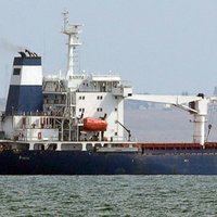 Odesas ostu atstājis kuģis ar labības kravu