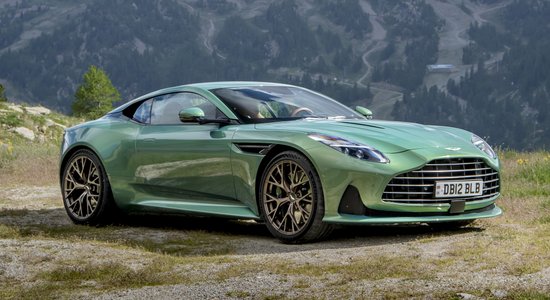Auto izstādē Ķīpsalā būs apskatāms arī greznais 'Aston Martin DB12'