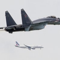 Россия отправила истребители Су-35С на военные учения в Беларусь