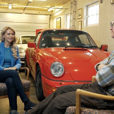 Video: Timrots intervē Latvijas 'Porsche' kluba prezidenti Madaru