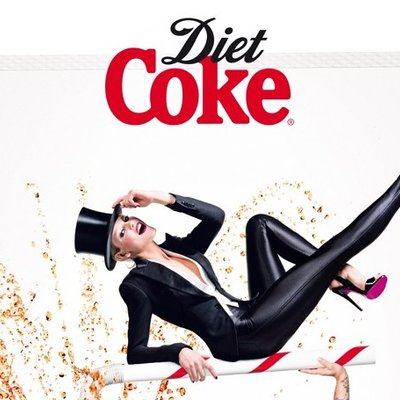 Латвийская супермодель Гинта Лапиня стала лицом напитка Diet Coke