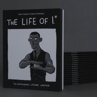 Iznākusi komiksu grāmata par introverto latviešu rakstnieku 'Life of I.'