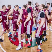 Latvijas basketbola izlases sastāvā turnīram Igaunijā gatavojas desmit debitanti