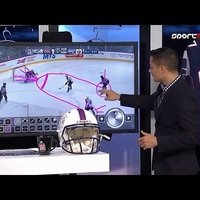 ВИДЕО: Хоккейный эксперт случайно нарисовал в прямом эфире порнографию