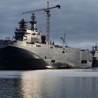 Olands: Vēl nav piemērotu apstākļu 'Mistral' kuģu nodošanai Krievijai