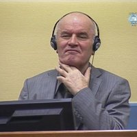 Mladičs Hāgas tribunālā atsakās atzīt vai noliegt savu vainu