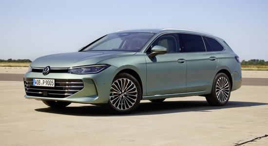 VW prezentējis jaunās paaudzes 'Passat' modeli