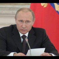 Putins atkal parādās publiski un brīdina, ka Krievijai grib laupīt uzvarētājas statusu