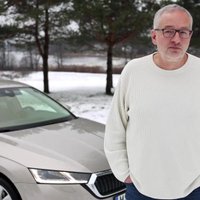 Video: Jānis Domburs izmēģina 'Škoda Octavia' modeli