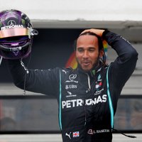 Hamiltons pēc F-1 uzvaru rekorda labošanas: nespēju raksturot savas sajūtas
