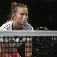 Latvijas tenisistes noslēdz Kingas kausa dueli pret Kanādu bez uzvarām