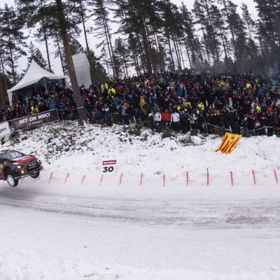 Video: WRC rallija fanu Meka - 'Colin's Crest' Zviedrijā
