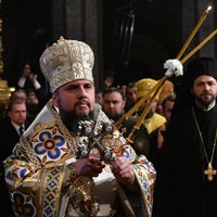 Stājas amatā jaunās Ukrainas pareizticīgās baznīcas vadītājs