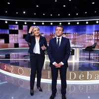 Ле Пен и Макрон устроили ожесточенные теледебаты