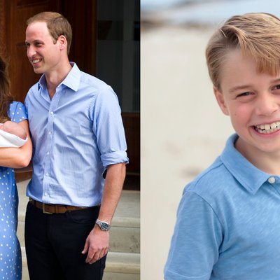 ФОТО: Первенцу герцогов Кембриджских принцу Джорджу исполнилось девять лет