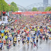 Стартовал Рижский марафон; движение в городе ограничено
