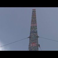 Video: Ungārijā uzbūvē 36 metrus augstu 'Lego' torni