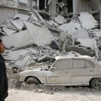 Sīrijas un Krievijas spēki pie Damaskas nogalina 23 civiliedzīvotājus