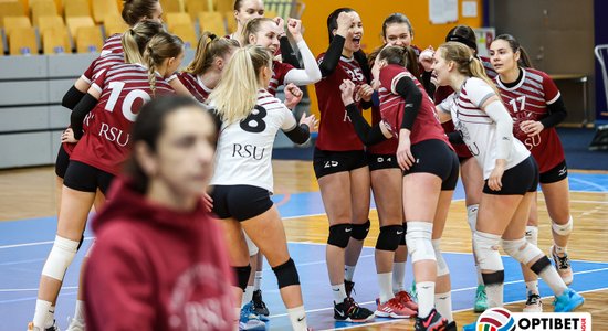 RSU/MSĢ volejbolistes uzvar Baltijas līgā