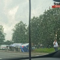 Под Смоленском перевернулся автобус с хоккеистами московского "Динамо"