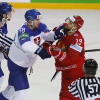 Slovākijas hokejisti pēc vētraina sākuma uzvar Baltkrieviju