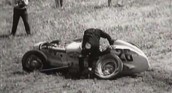 Video: avārijas agrīnajā autosportā