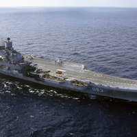 Российские корабли во время похода к Сирии заправляются с танкеров