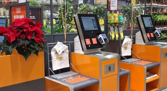 Kesko Senukai Latvia внедрил кассы самообслуживания в магазинах Риги и Елгавы