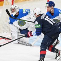 ASV hokejisti ar 'sauso' uzvaru piebremzē Kazahstānas izlasi