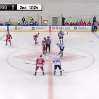 'Rīgas' hokejisti izcīna uzvaru sezonas otrajā spēlē