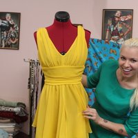 LieneCandy atrāda savu 'Eirovīzijas' kleitu