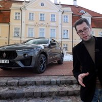 Video: Valts Ceplevičs izmēģina 'Maserati Levante' apvidnieku