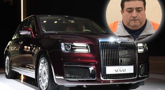 Krievijas luksusa spēkratiem 'Aurus' pieklibo kvalitāte – problēmu risinās 'KamAZ'