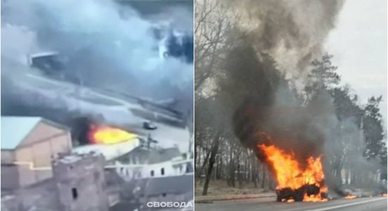 Krievu brīvprātīgie Kurskas apgabalā iznīcinājuši munīcijas noliktavas, sprāgst arī Belgorodā