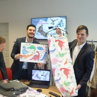 Rīgas tekstilrūpniecības uzņēmums lauž ceļu audumu digitālās drukas tirgū