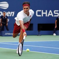 Tituliem bagātais Federers sasniedz 'US Open' astotdaļfinālu