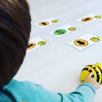 В Лиепае осваивают новый метод преподавания — математике и азам программирования детей учат роботы-пчелки