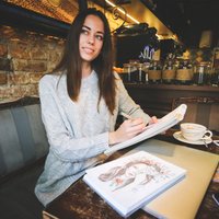 Латвийская модель-иллюстратор Анастасия Маслакова: "Черпать вдохновение мне помогает Instagram"