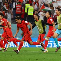 В КНДР показали лишь один матч с участием Южной Кореи на ЧМ-2022