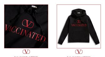 Антипрививочники затравили бренд Valentino за продвижение вакцинации