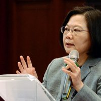 Taivānas prezidente mudina starptautisko sabiedrību aizstāvēt demokrātiju
