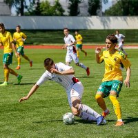 Latvijas U-21 futbolisti pārbaudes spēlē uzvar Lietuvas vienaudžus