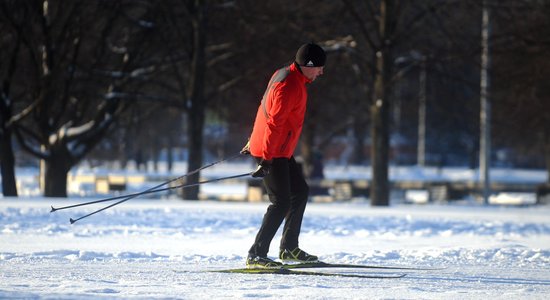 Лыжная трасса в парке Узварас откроется в эти выходные