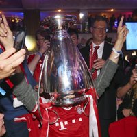 Фоторепортаж: "Бавария" празднует победу в Лиге чемпионов