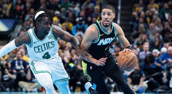 'Celtics' bez Porziņģa nesasniedz NBA kausa pusfinālu