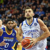 'Ventspils' basketbolisti līdzīgā Čempionu līgas spēlē piekāpjas 'Neptūnas' komandai