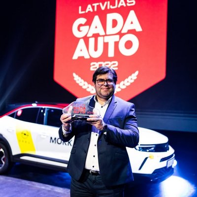 'Latvijas Gada auto 2022' galveno titulu izcīna ar viena punkta pārsvaru