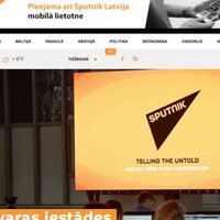 Propagandas portāls 'Sputnik' nomaina domēnu un turpina darbu latviešu valodā
