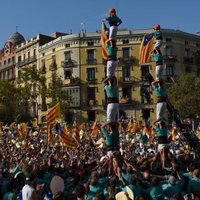 Barselonā pusmiljons cilvēku piedalās demonstrācijā Katalonijas neatkarības atbalstam