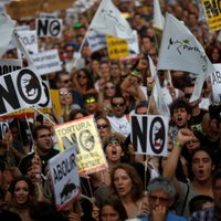 Madridē tūkstošiem cilvēku protestē pret vēršu cīņām